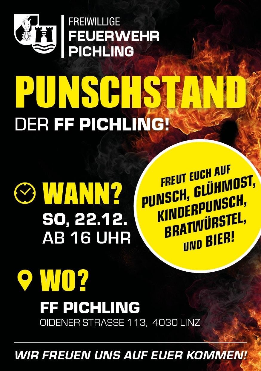 Punschstand der FF Pichling