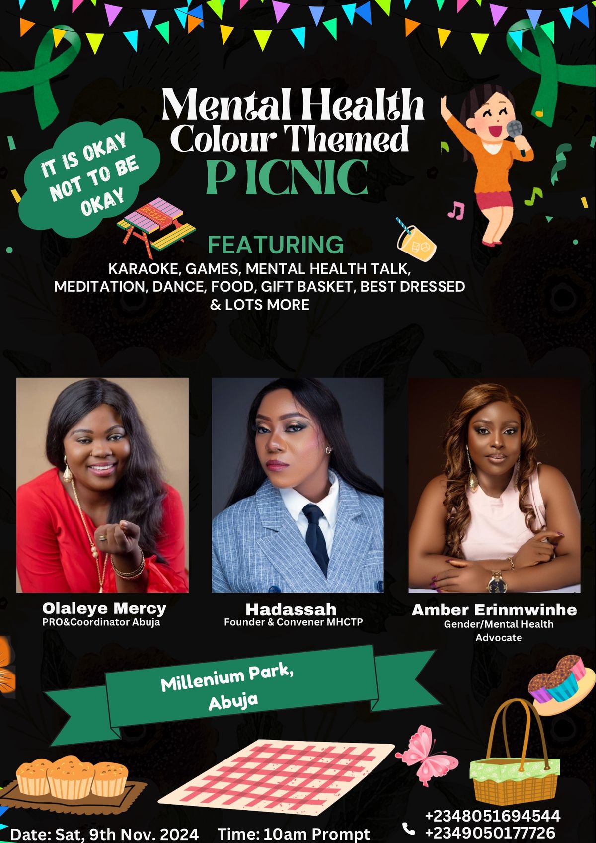 MENTAL HEALTH COLOUR THEMED PICNIC, ABUJA