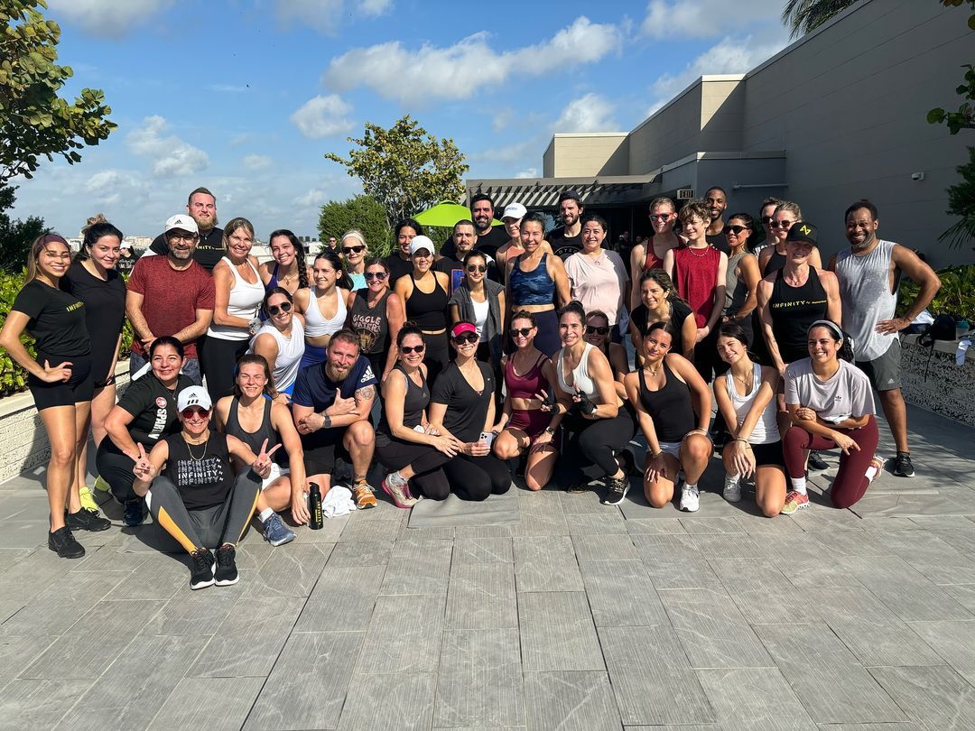 INFINITY Fitness Class in the CocoWalk Plaza