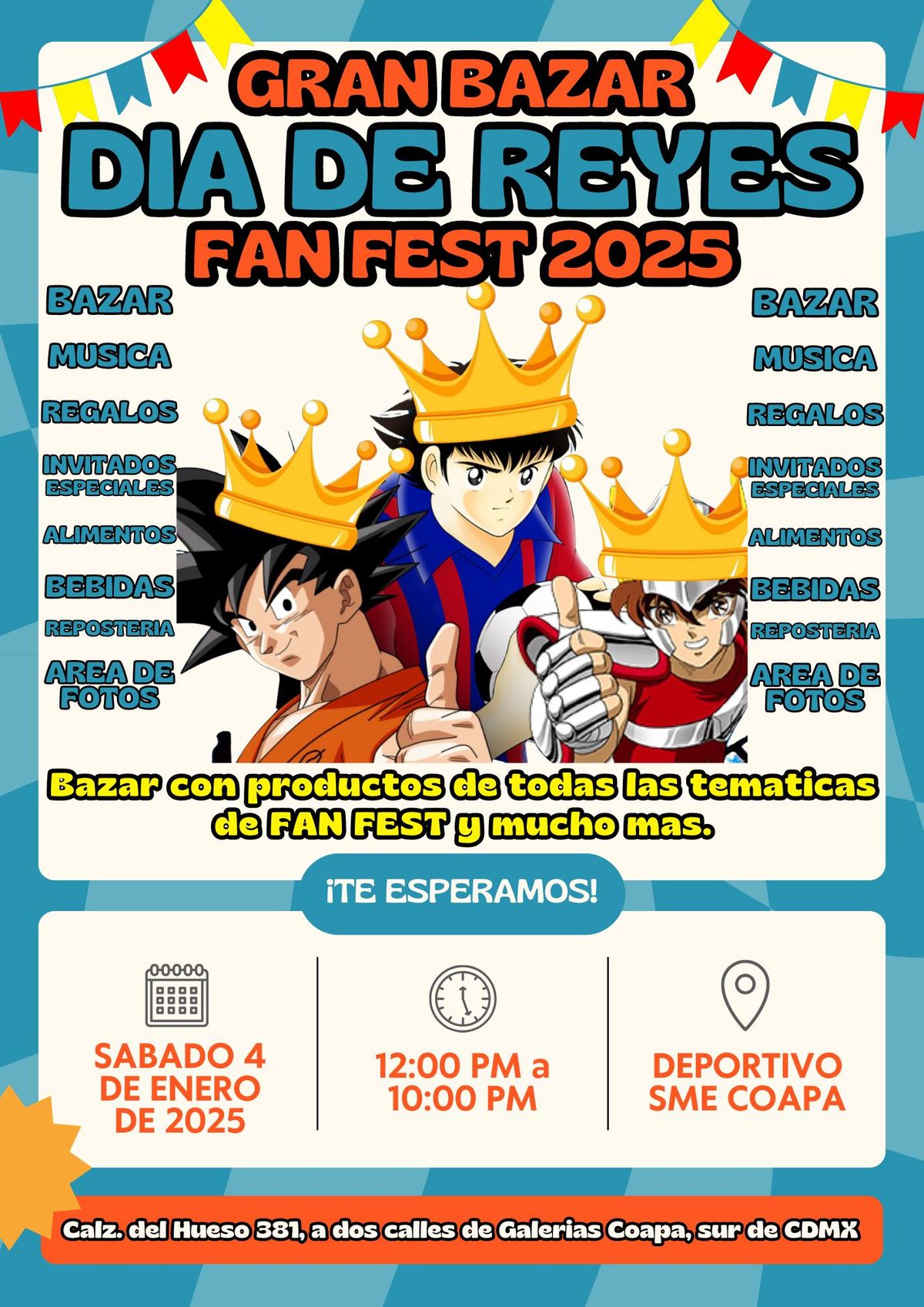 Bazar Dia de Reyes Fan Fest 2025