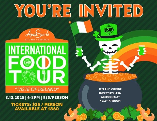 International Food Tour - Experience the "Taste of Ireland"