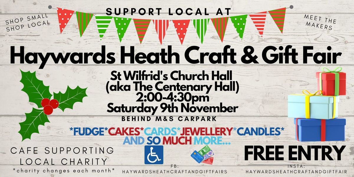 Haywards Heath Craft and Gift Winter Fair