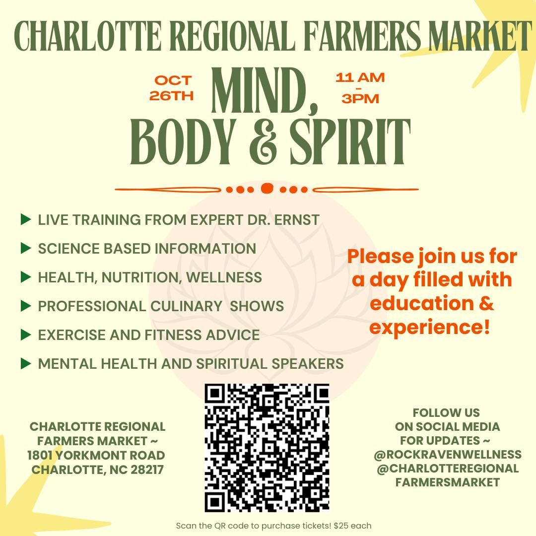 Charlotte Regional Farmers Market - Mind, Body & Spirit