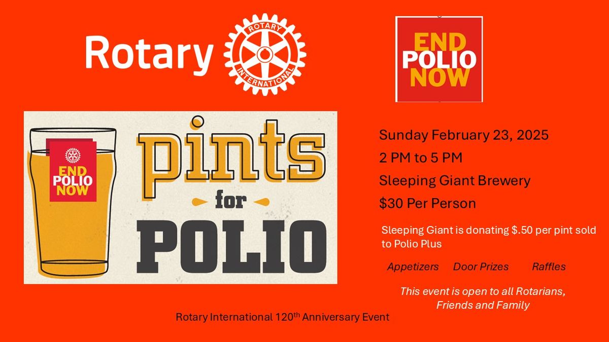 Pints for Polio 