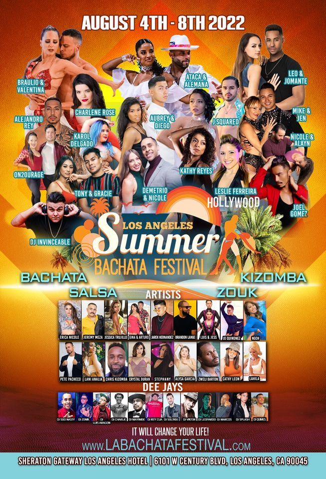 The LA Summer Bachata Festival 2022