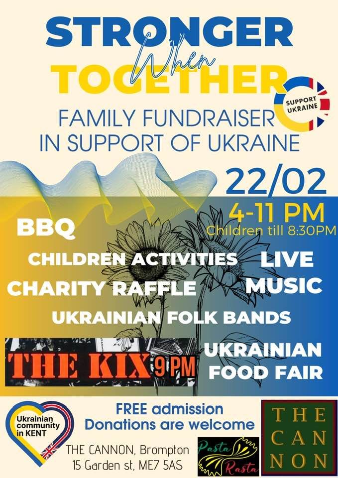 Family fundraiser supporting Ukraine 