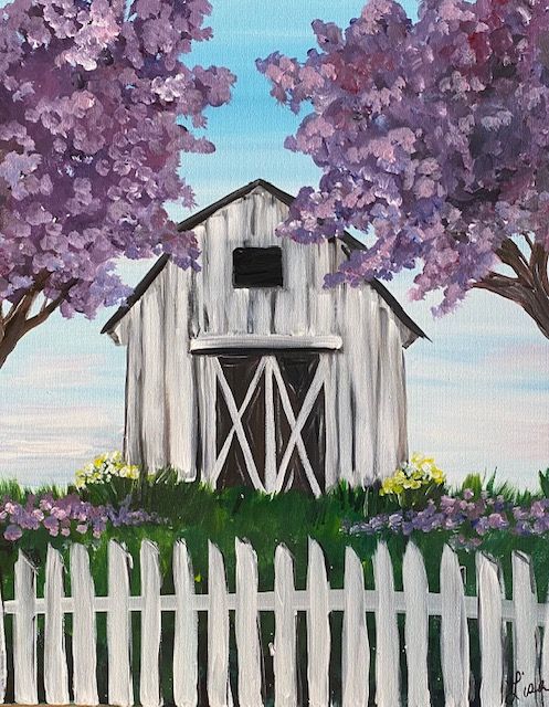 Mother's Day Paint Class: Spring Barn