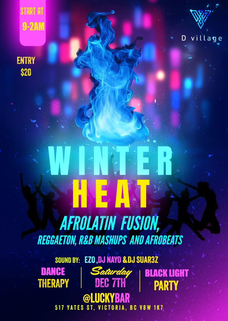 DANCE THERAPY: WINTER HEAT - BLACK LIGHT PARTY