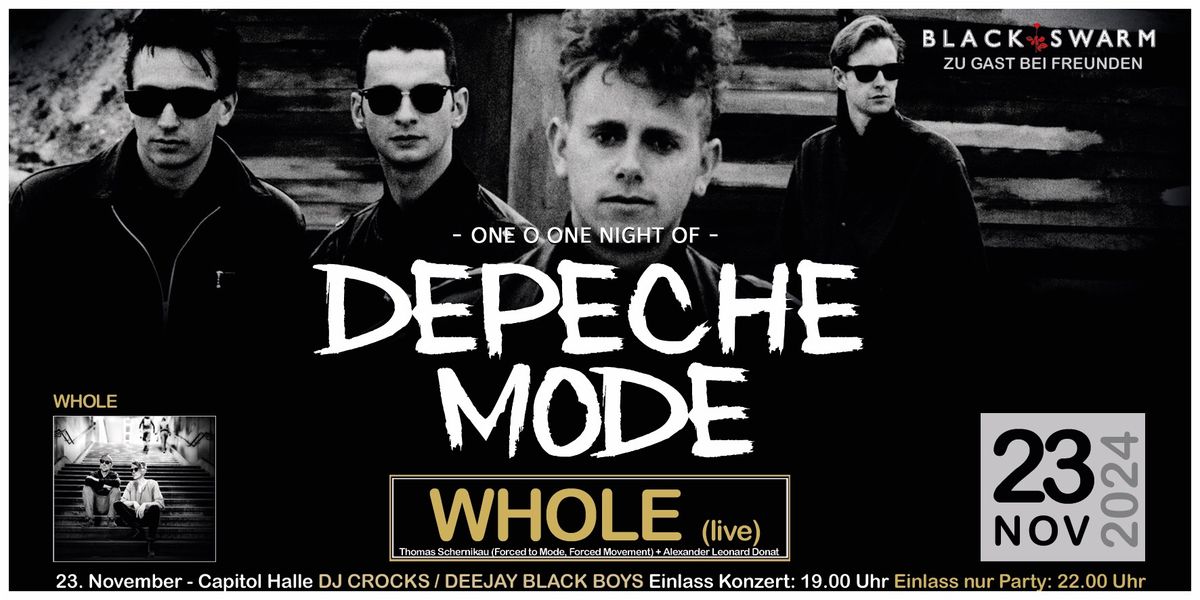 oneOone - Depeche Mode & 80er Night +++ Live: WHOLE