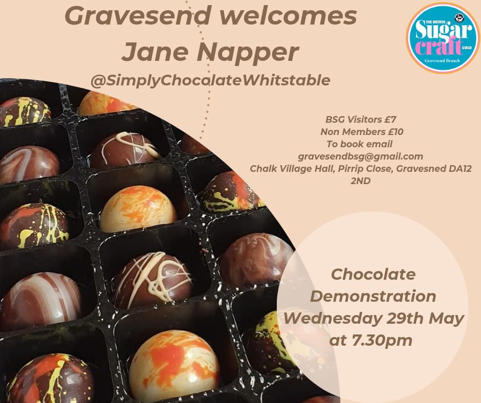 Chocolate evening with Jane Napper