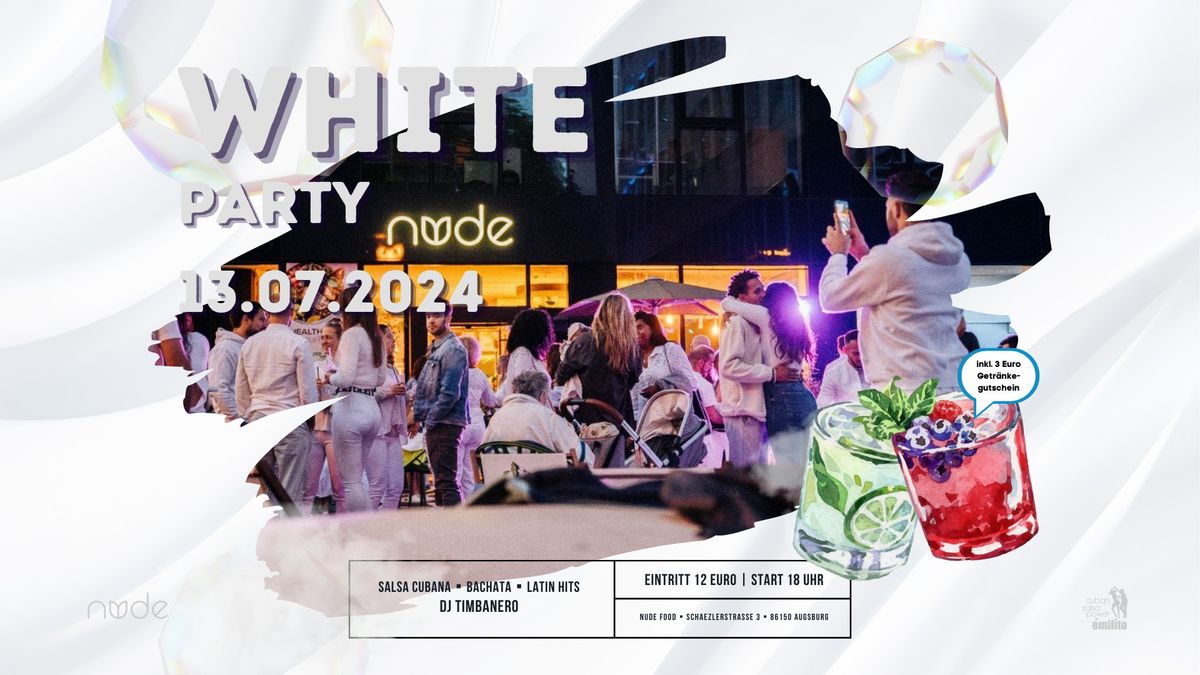 White Party @ Nude Food Augsburg