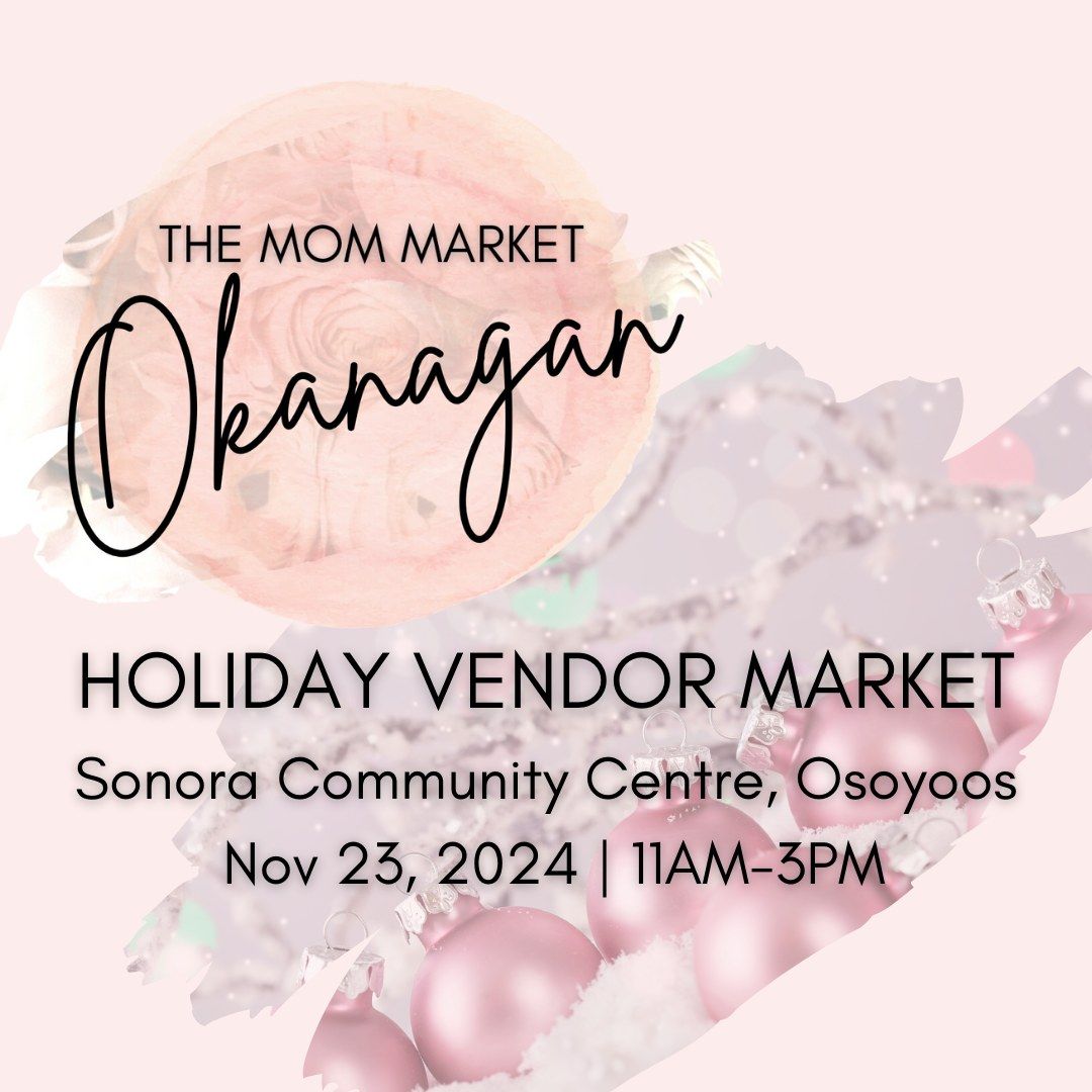 The Mom Market x Sonora Community Centre