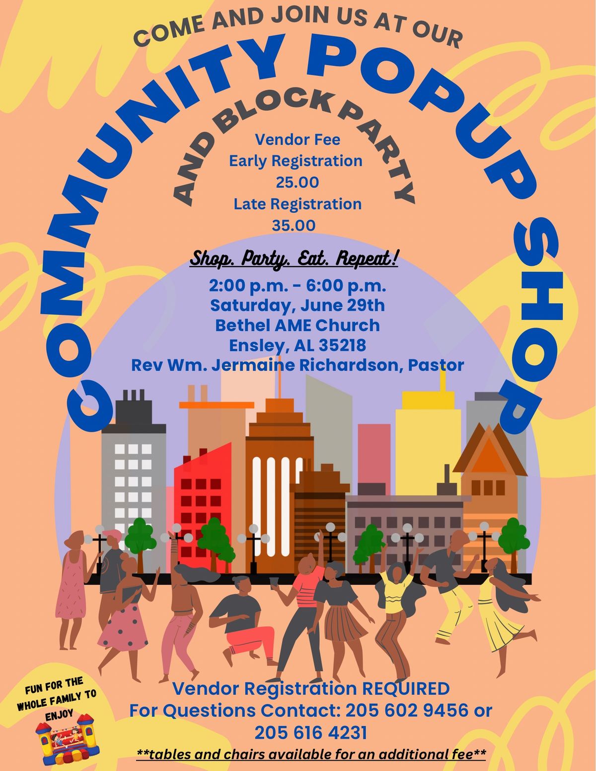 Community Pop Up Shop & Block Party