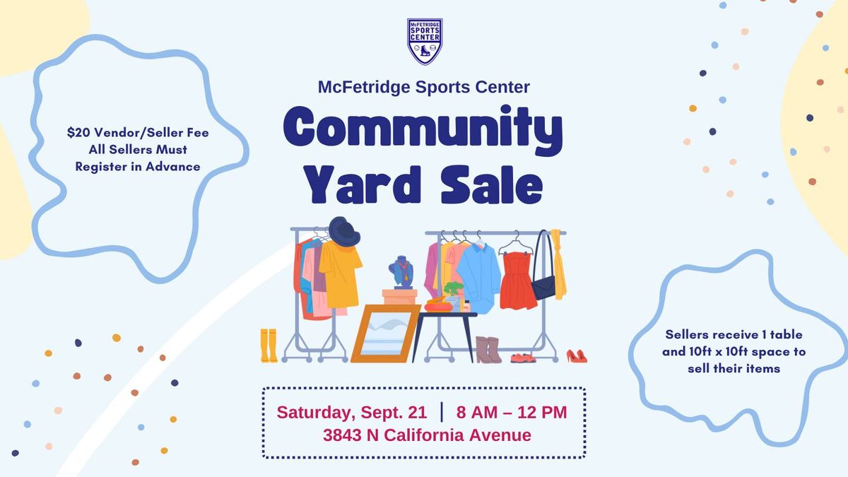 McFetridge Community Yard Sale