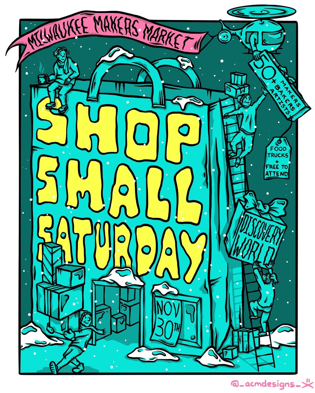 Milwaukee's Official Shop Small Saturday