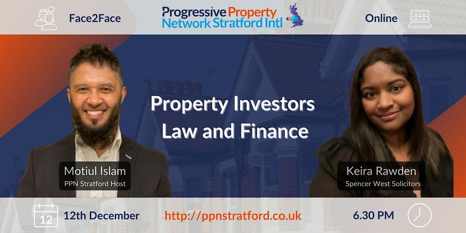 London Event | Progressive Property Network Stratford 12th December