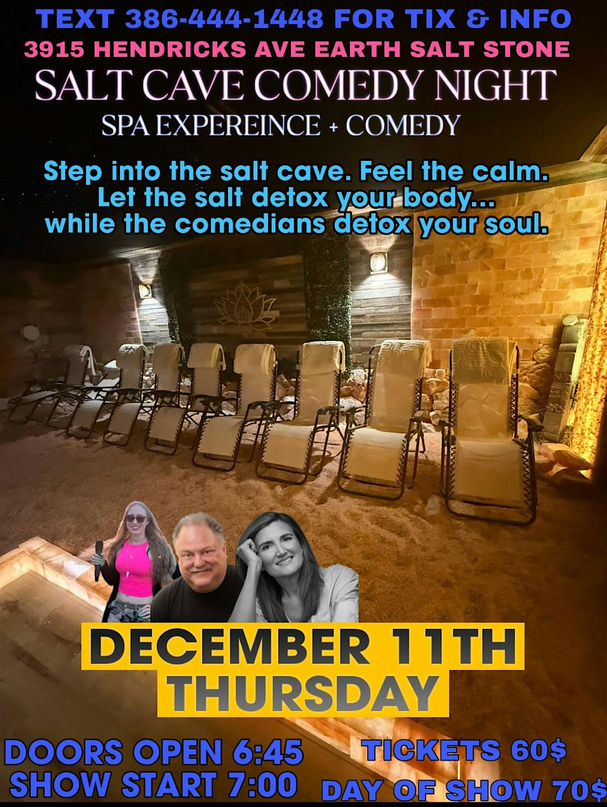 salt cave comedy show