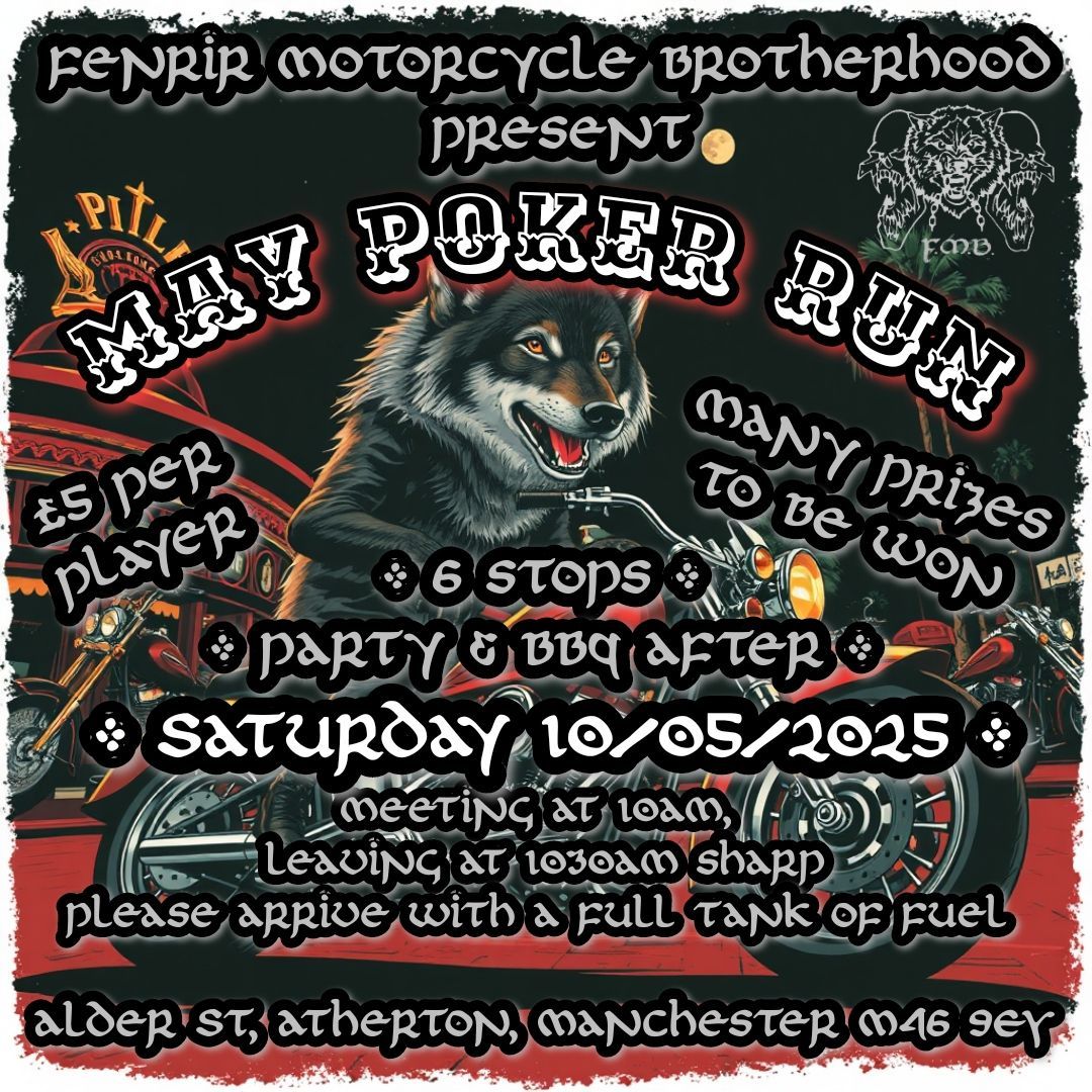 FMB present May Poker Run 2025