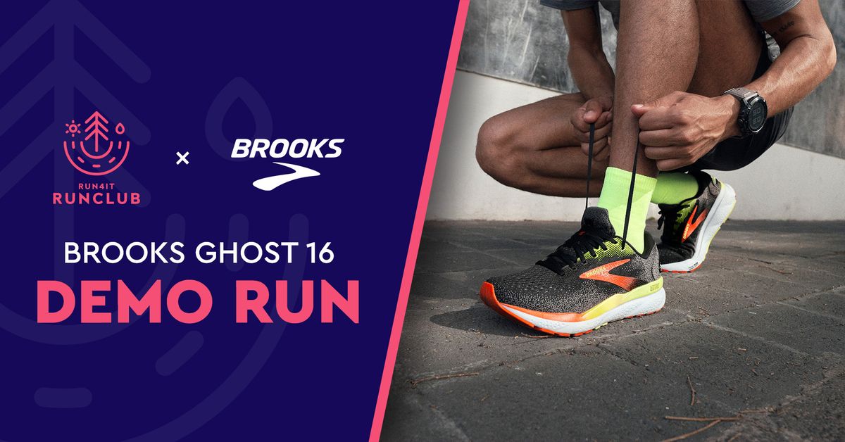 Run4It Run Club X Brooks Ghost 16 Demo Run