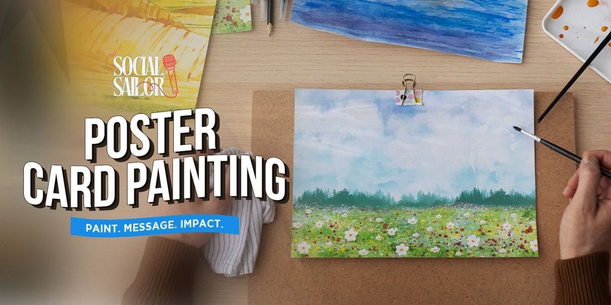 Poster Card Painting Date - Delhi
