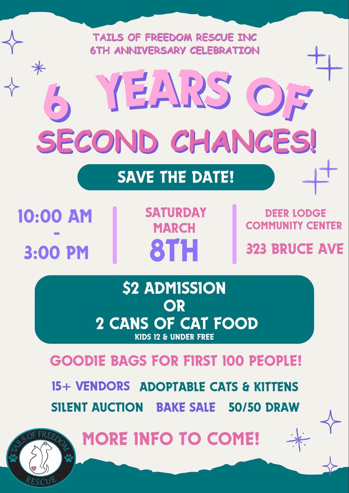 6 Years Of Second Chances Anniversary Event! 