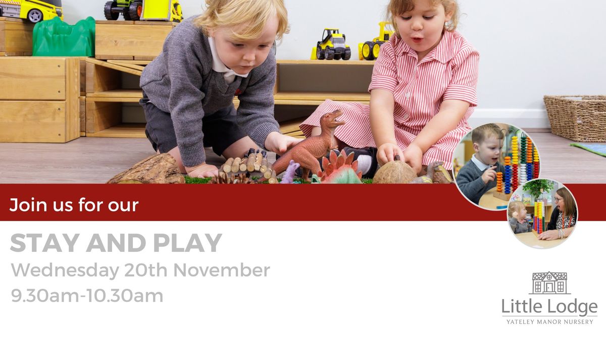 November Nursery Stay and Play 