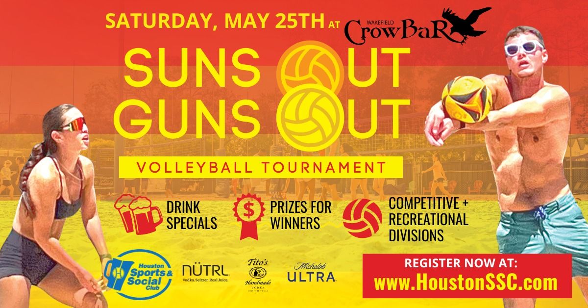 Suns Out Guns Out Sand Volleyball Tournament @ Wakefield Crowbar