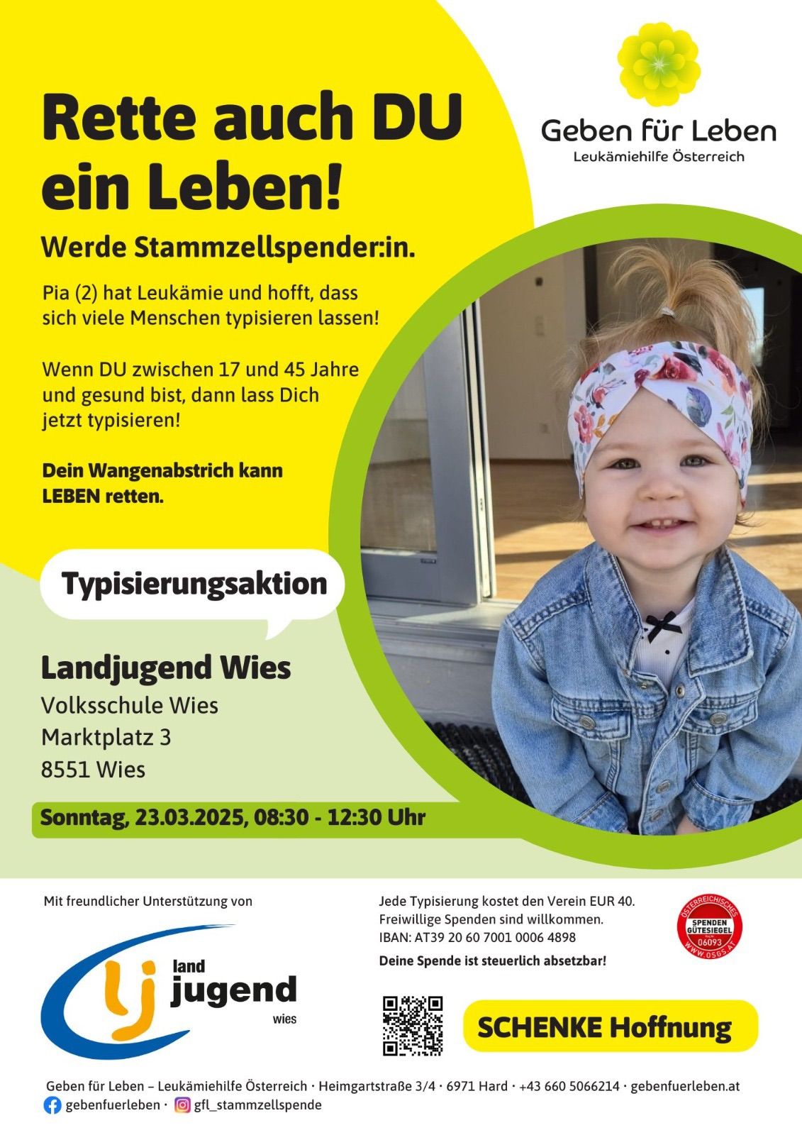 Typisierungsaktion der Landjugend Wies 