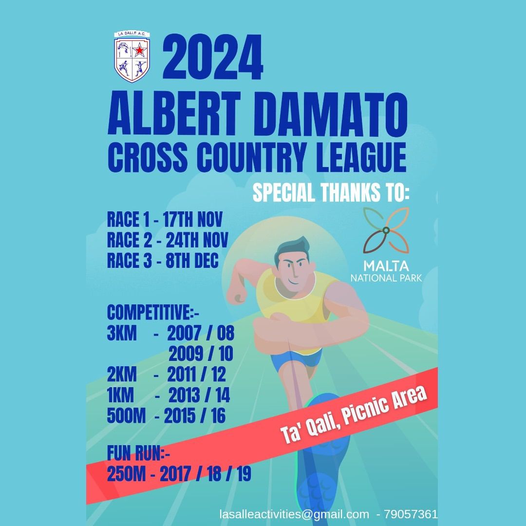 2024 Albert Damato Cross Country League