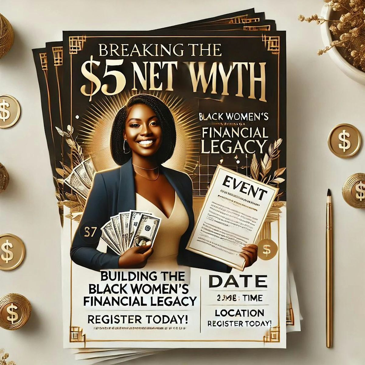 Breaking the $5 Net Worth Myth: Building Black Women's Financial Legacy.