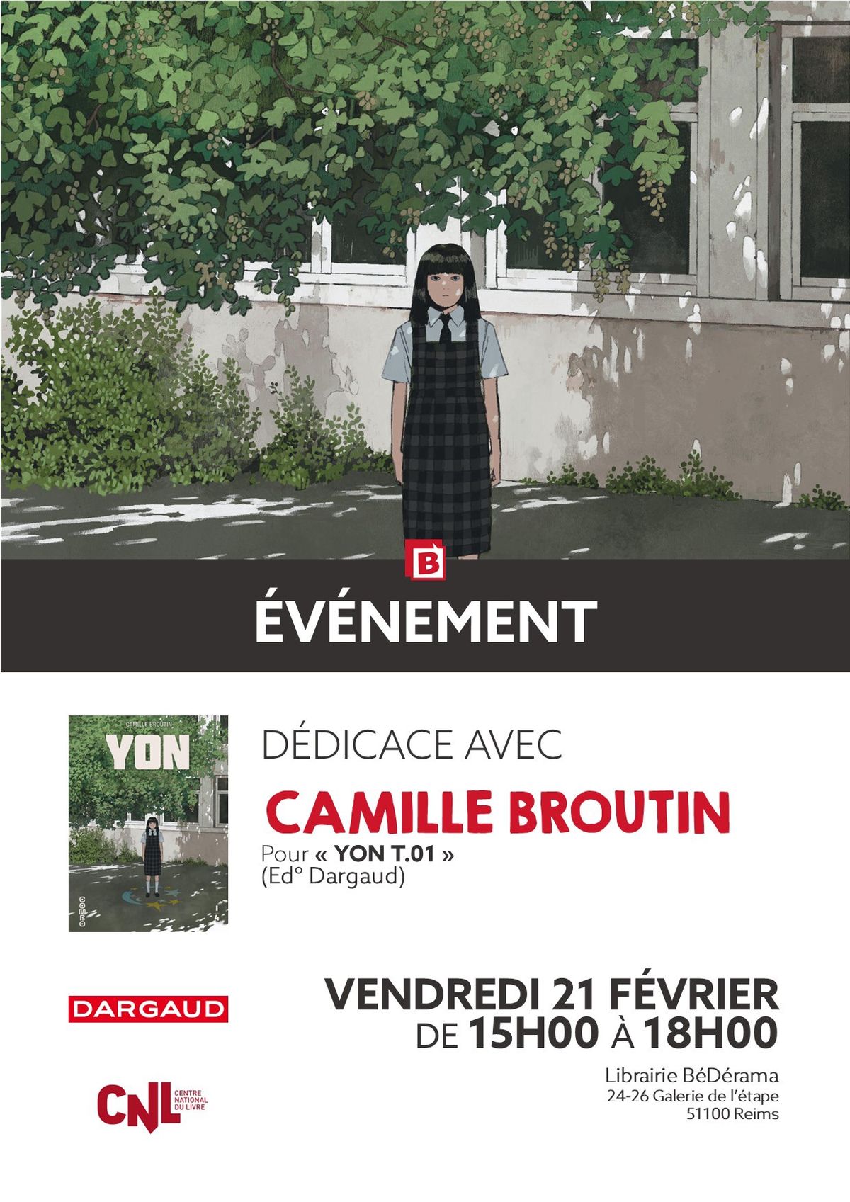 Rencontre avec Camille Broutin - \u00ab Yon T.01 \u00bb