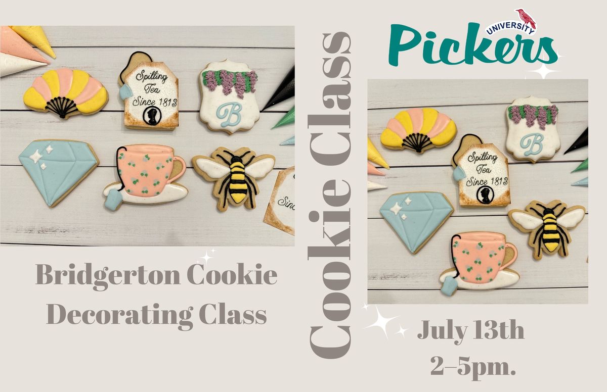 Bridgerton Cookie Decorating Class