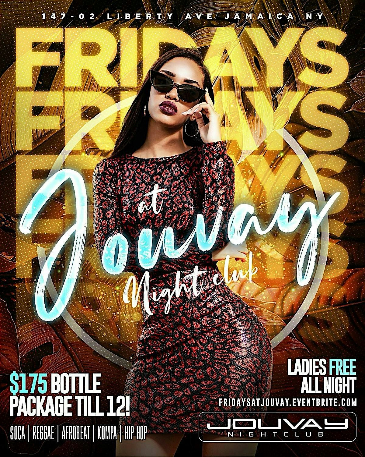 Fridays  (Reggae, Soca & Hip Hop