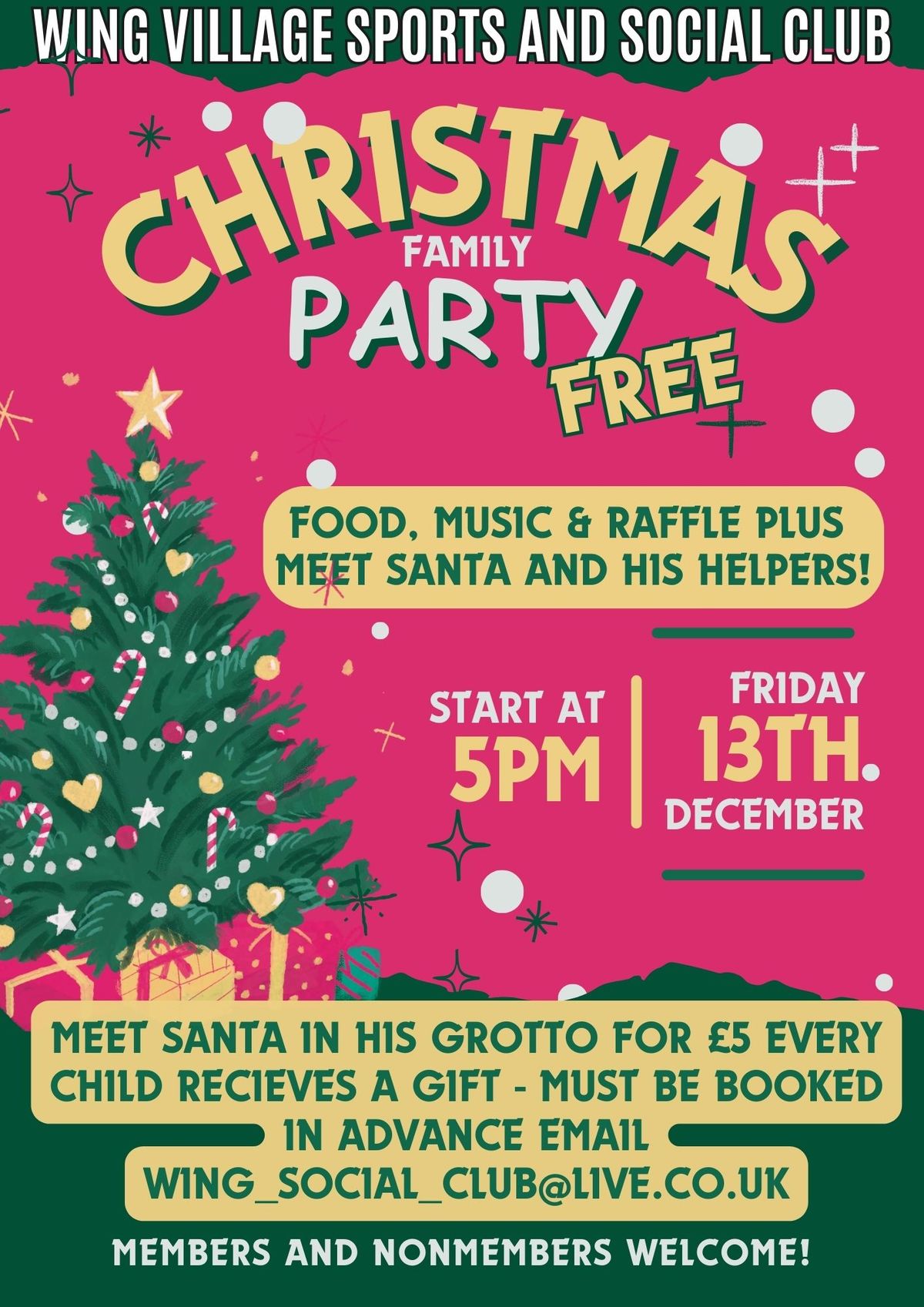 Christmas Family Party - Free Disco