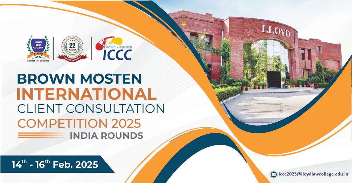 Brown Mosten International Client Consultation Competition 2025 : India Rounds