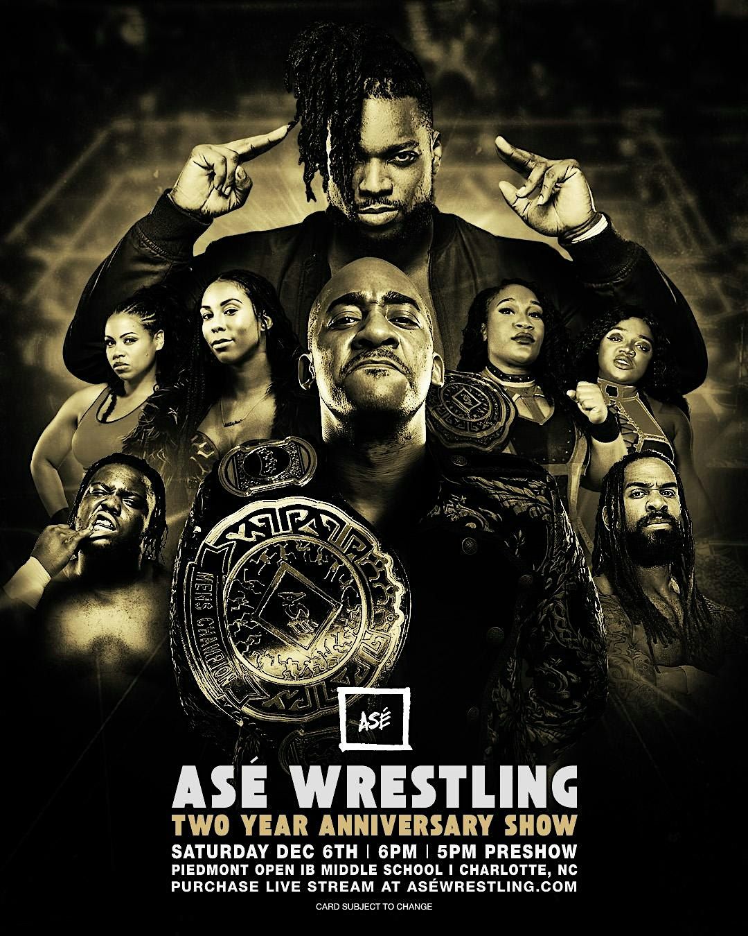 AS\u00c9 WRESTLING - TWO YEAR ANNIVERSARY SHOW