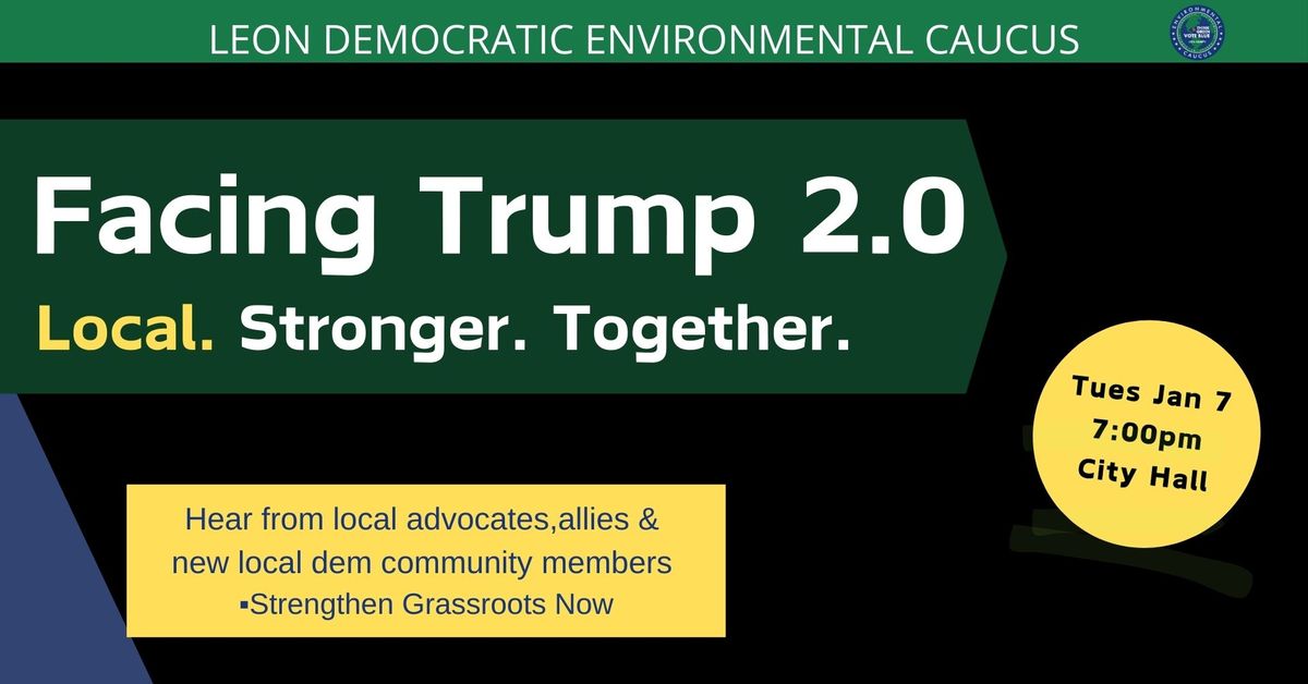 Facing Trump 2.0: Local, Stronger, Together