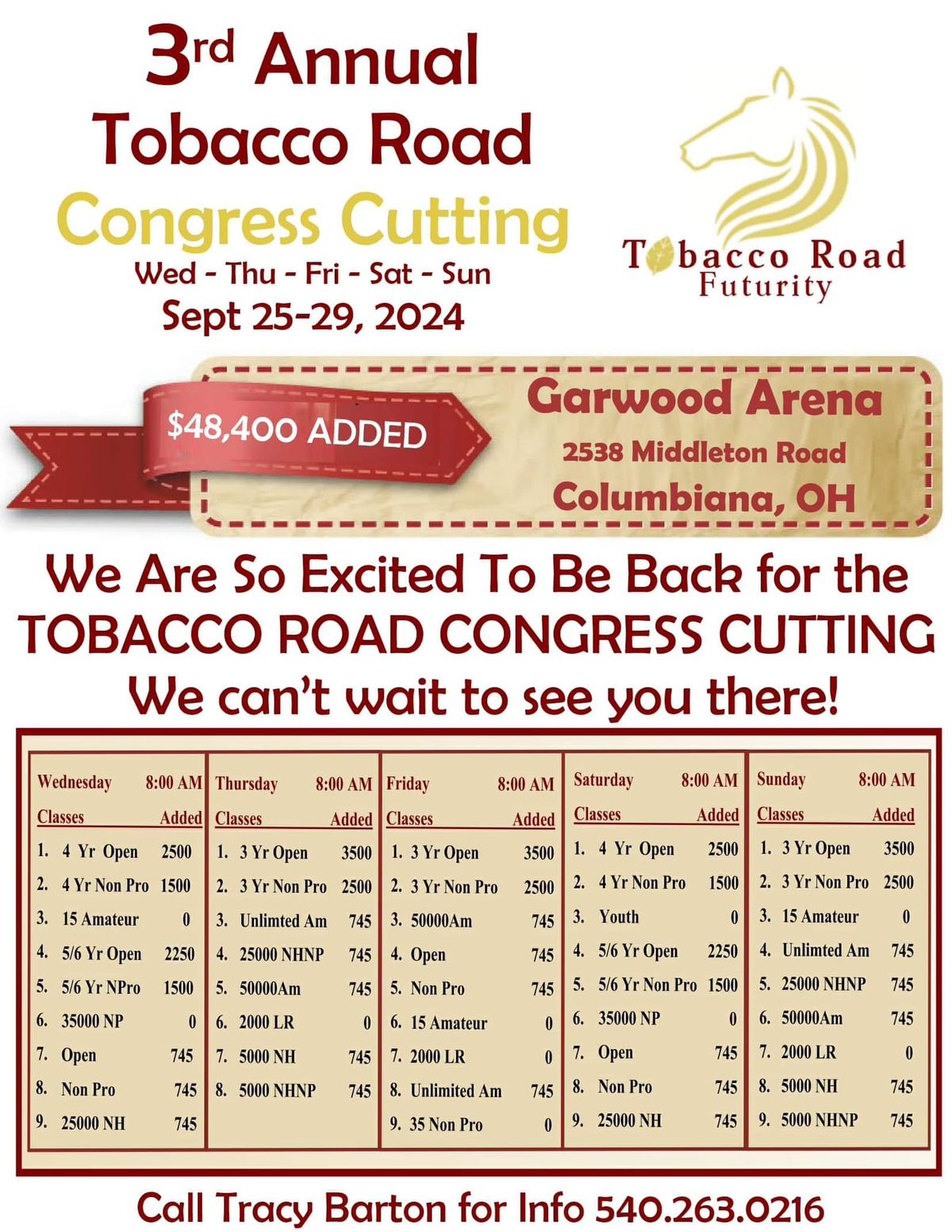 Tobacco Road Congress