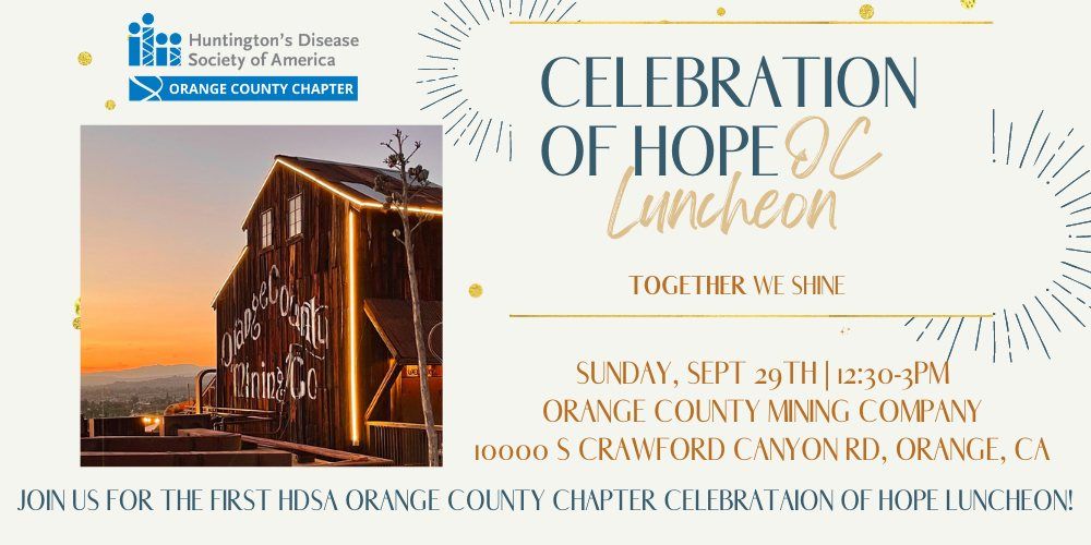 2024 Celebration of Hope Luncheon - Orange County