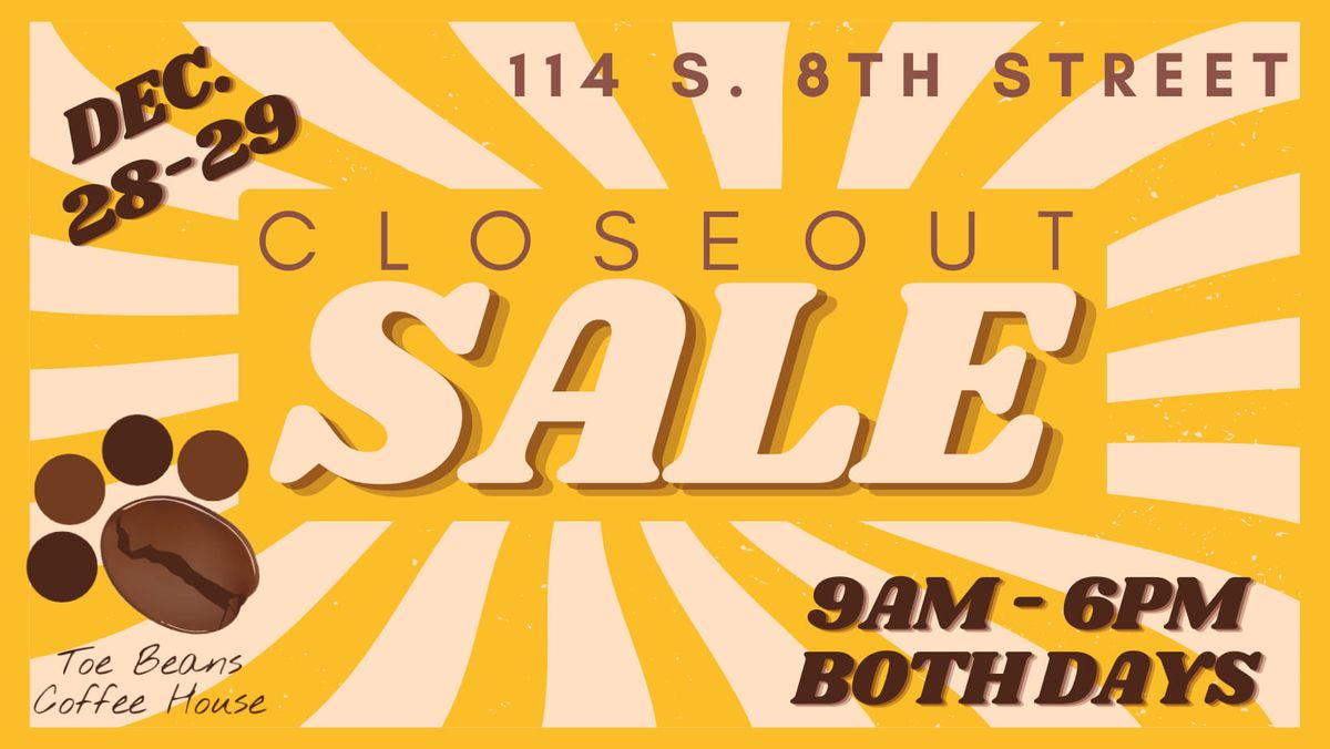 Closing Sale