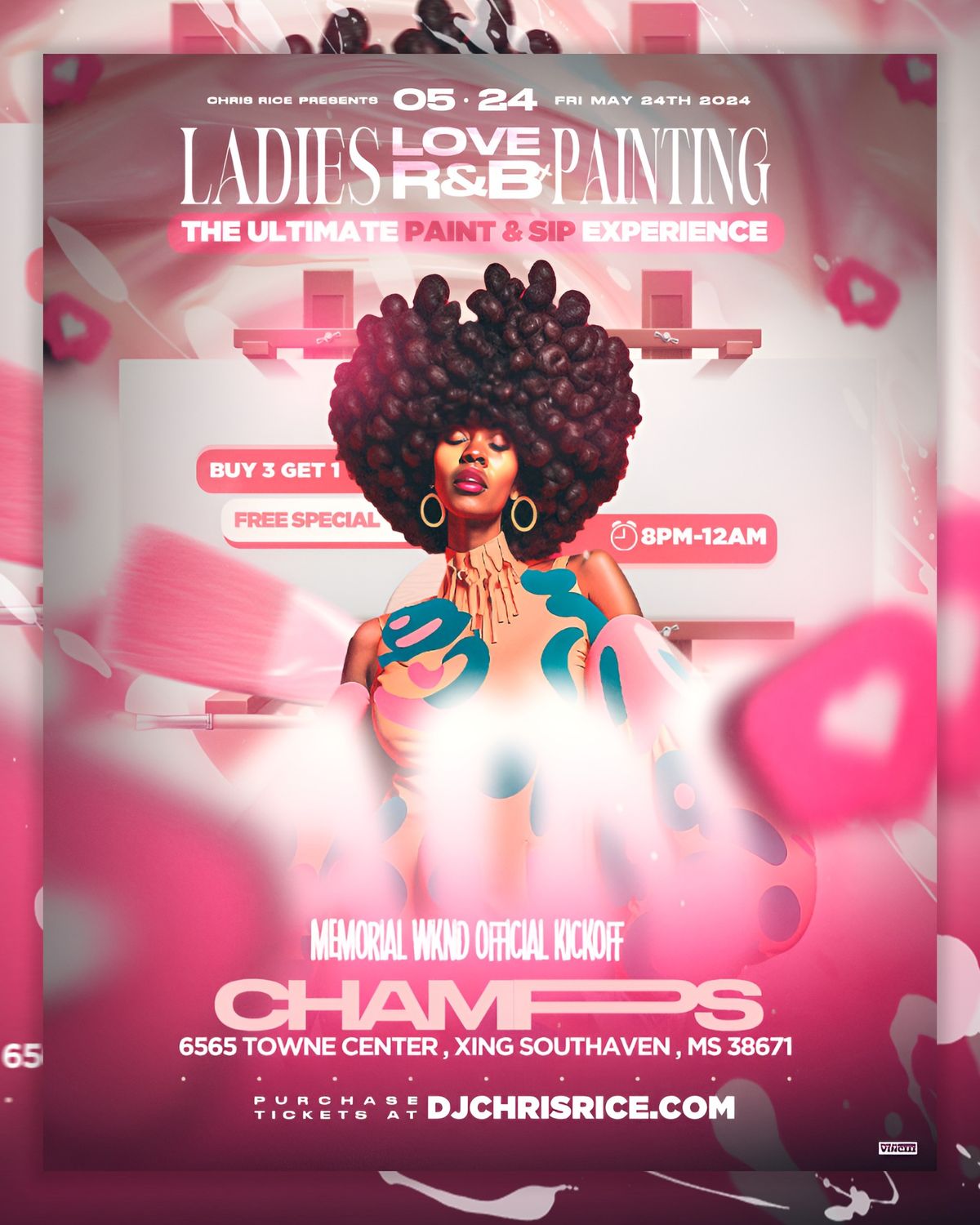 Ladies Love R&B & Painting