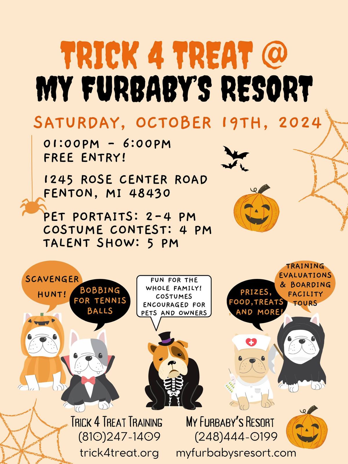 Halloween Party for the furbaby's!