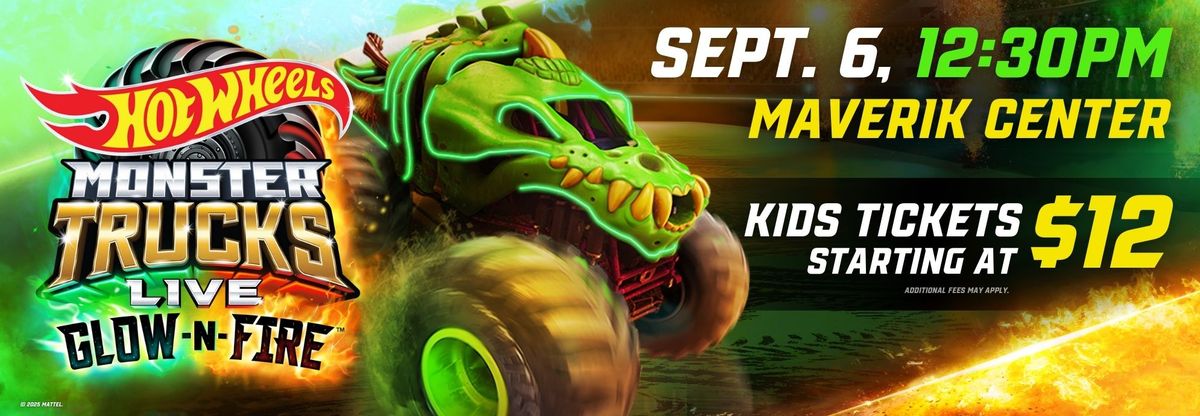 Hot Wheels Monster Trucks(tm) Live Glow-N-Fire