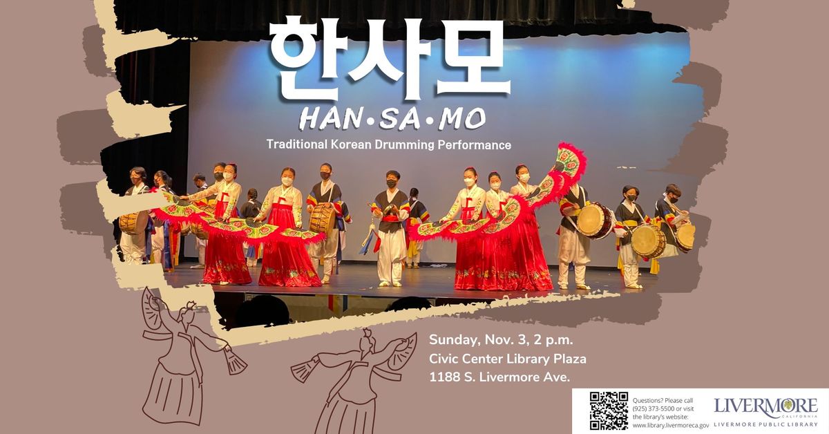 Live Traditional Korean Drumming Performance and Taekwondo Demonstration by Hansamo