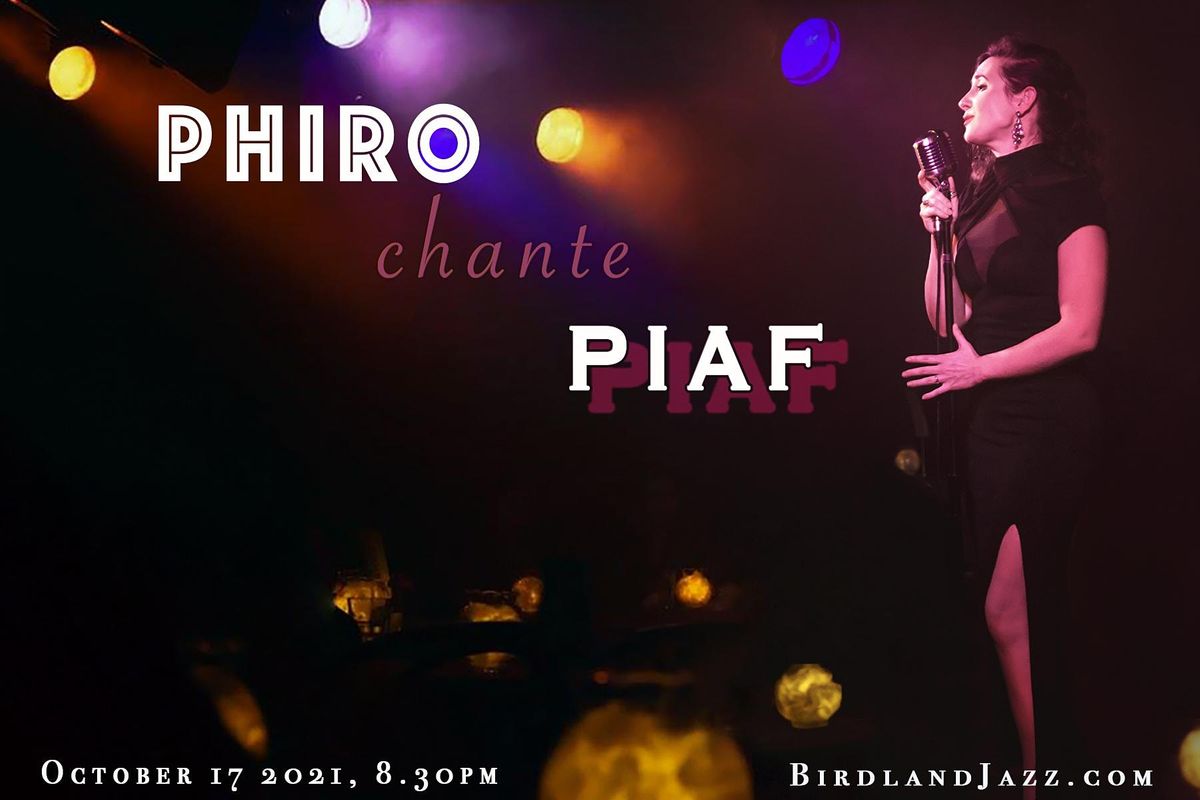 The Return of Myriam Phiro's Tribute to Edith Piaf
