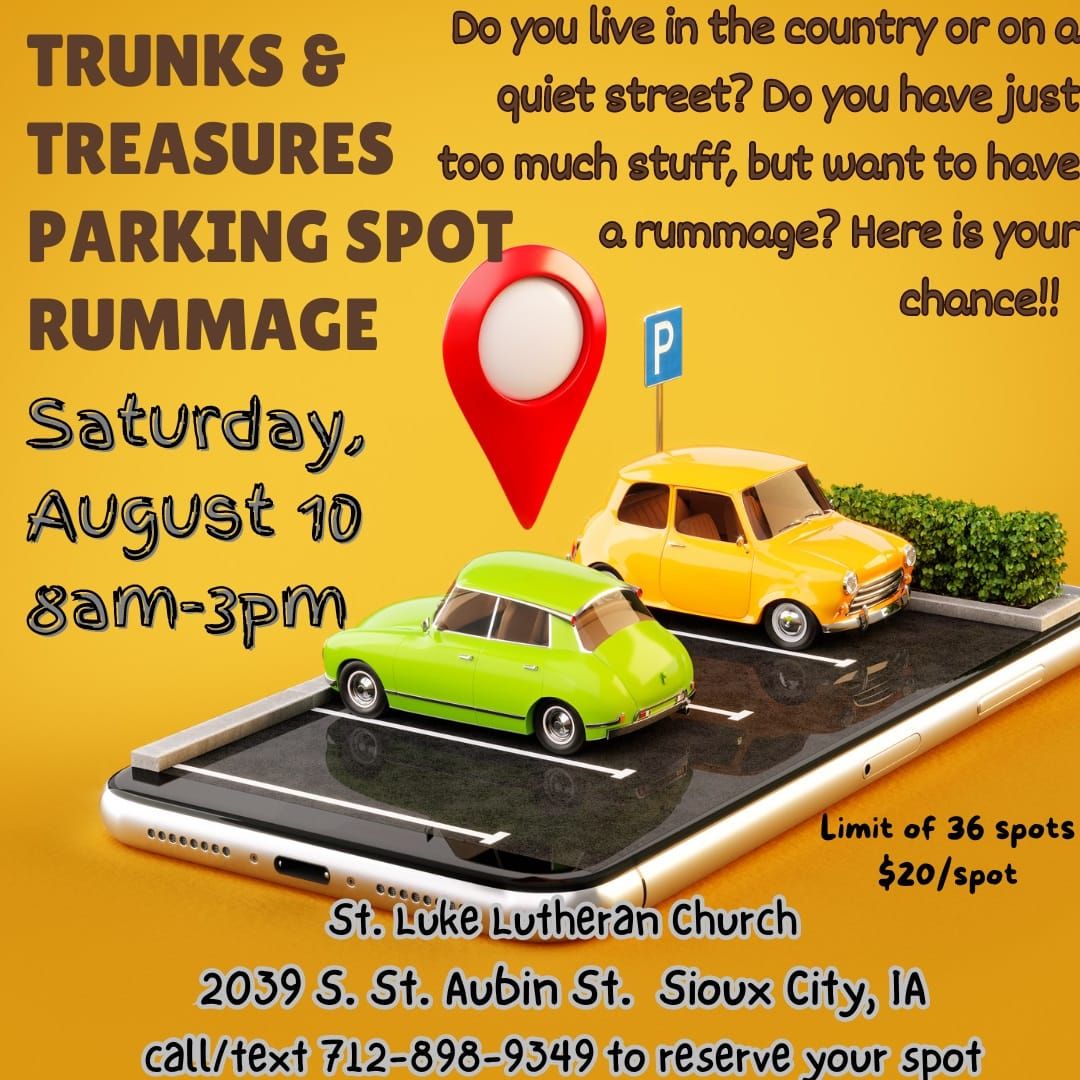 Trunks & Treasures Parking Spot Rummage