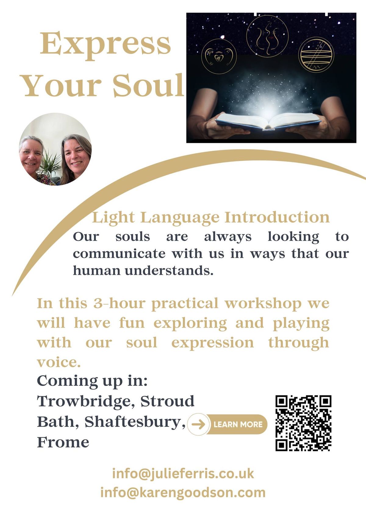 Express your Soul. Light Language Introduction