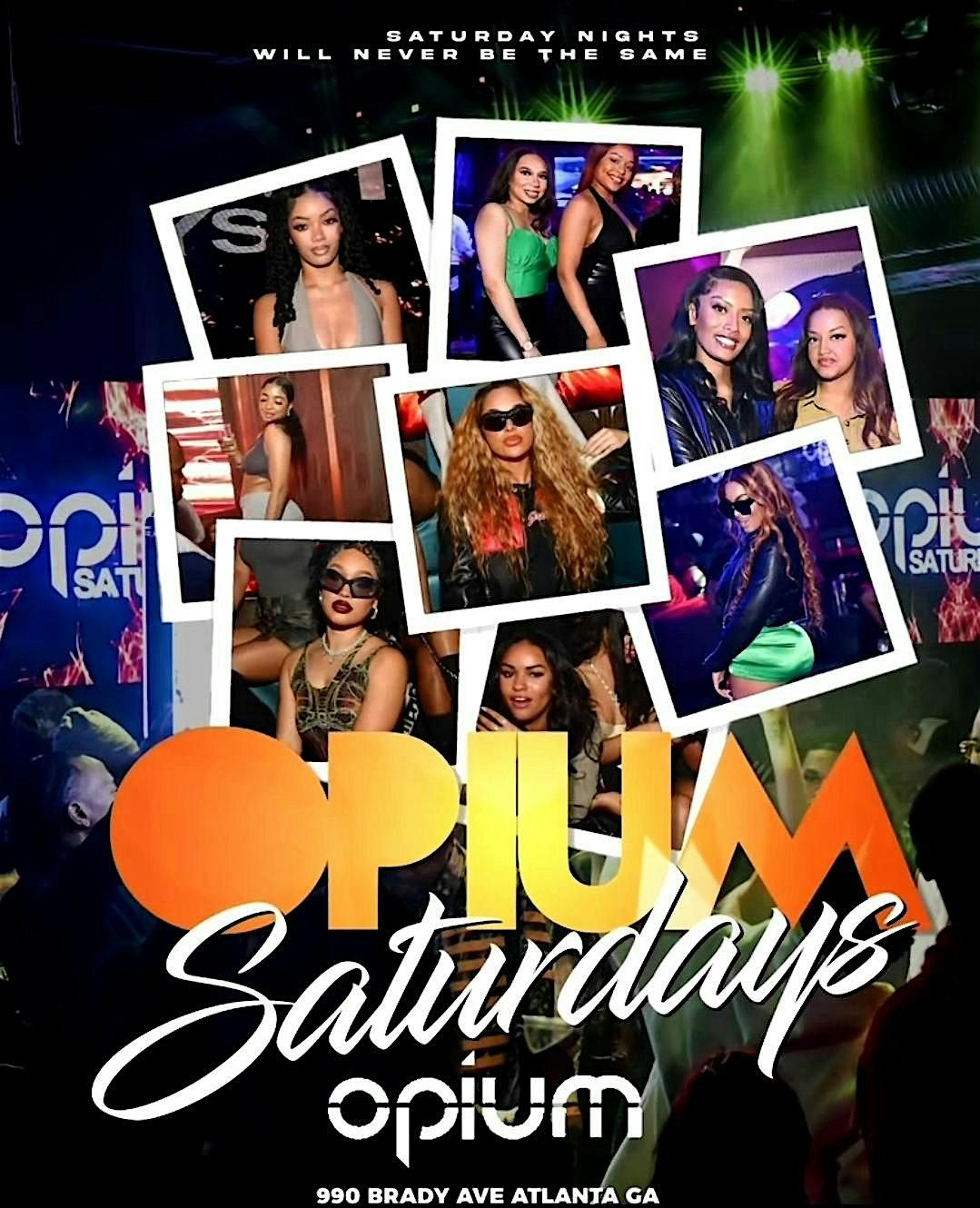 Opium Saturdays @ The All-New Opium Night Club\/ SOGA ENT
