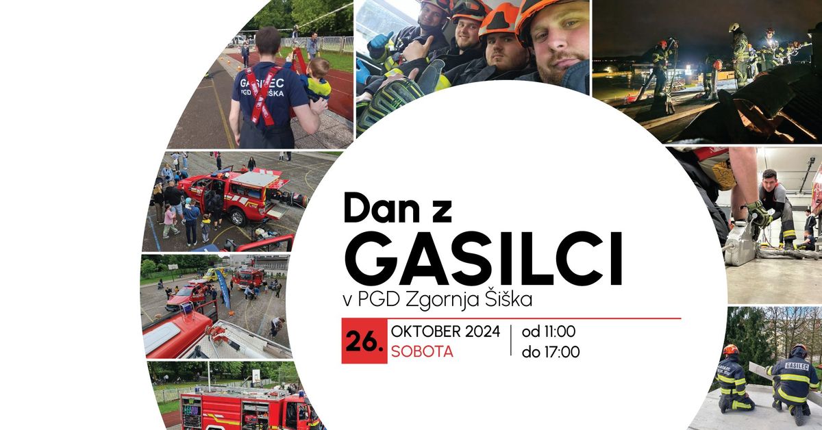 Dan z GASILCI v PGD Zgornja \u0160i\u0161ka