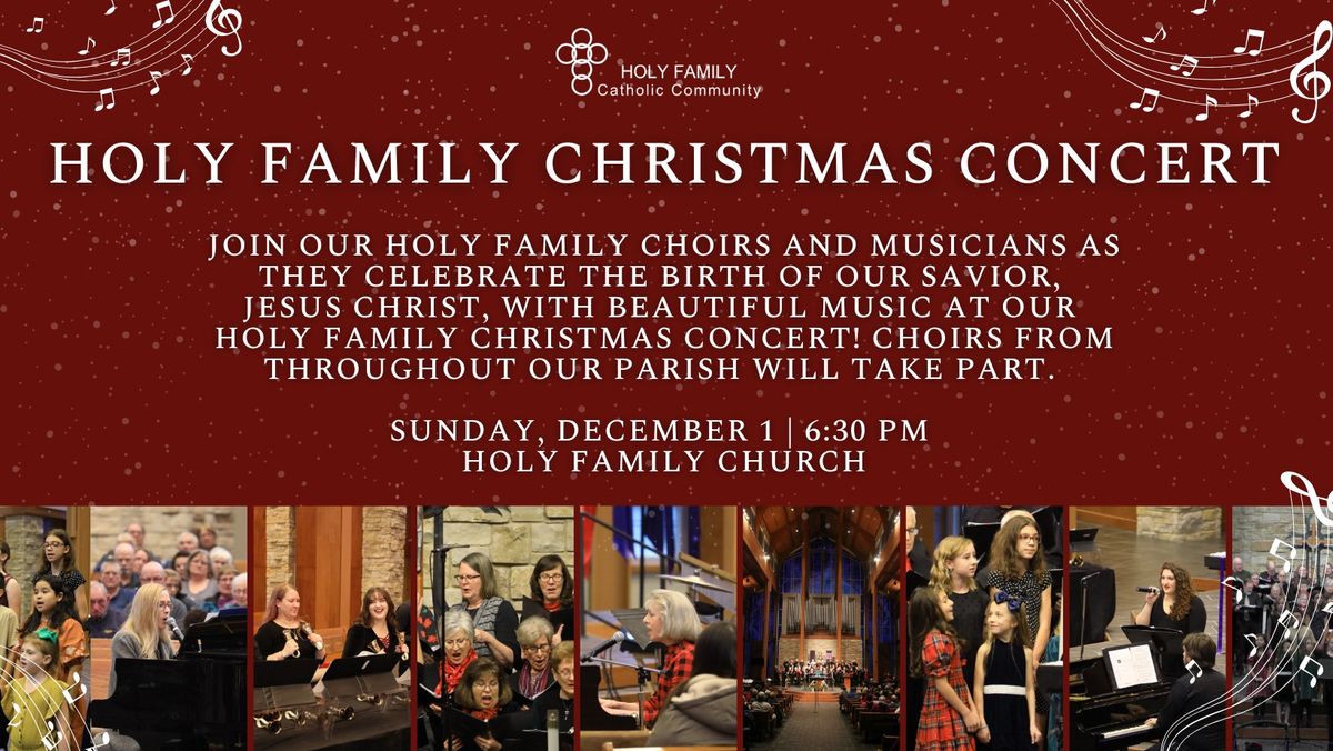 Holy Family Christmas Concert